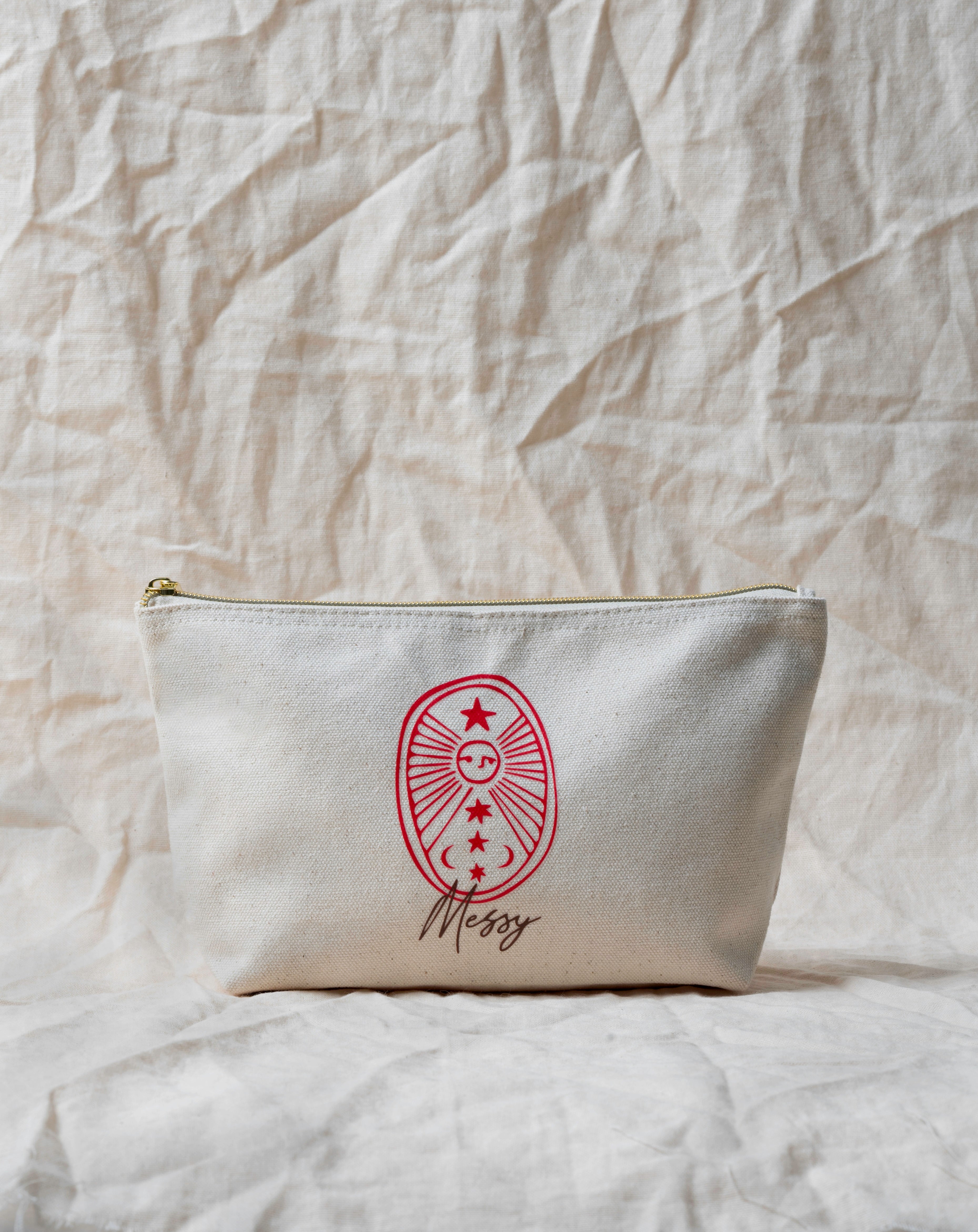 Magic is in the Mess Canvas Pouch