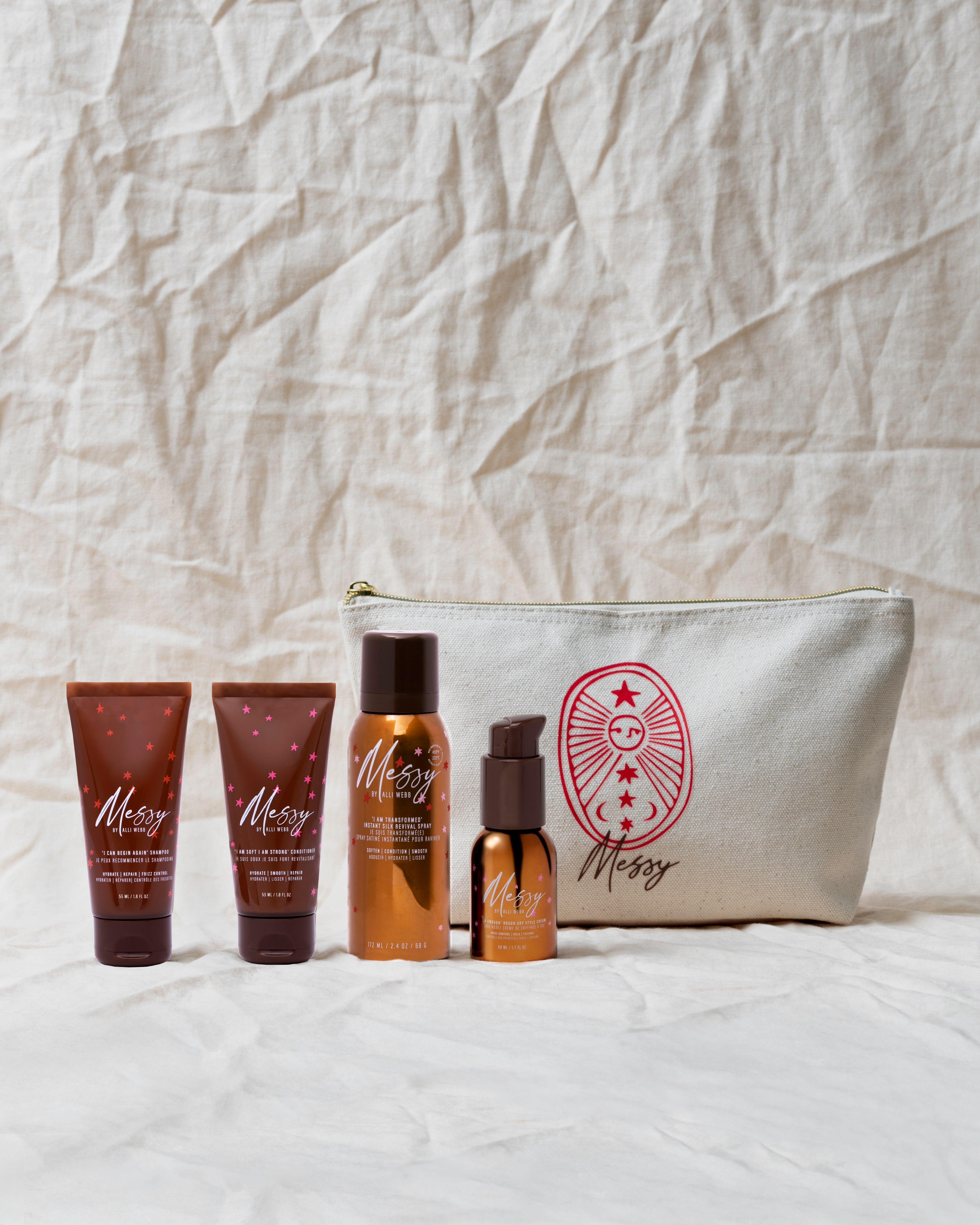 Magic is in the Mess Canvas Pouch