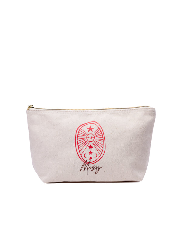 Magic is in the Mess Canvas Pouch